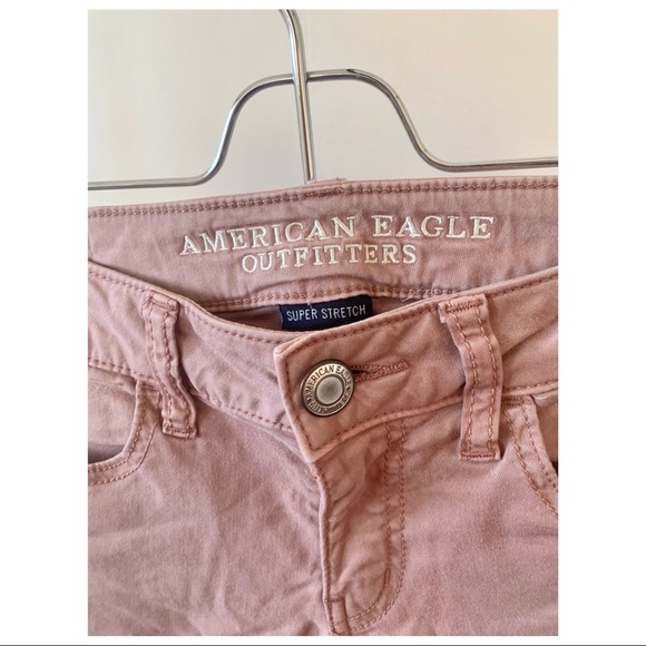 Dusty Rose Super Stretch Jegging | American Eagle - Picture 4 of 7